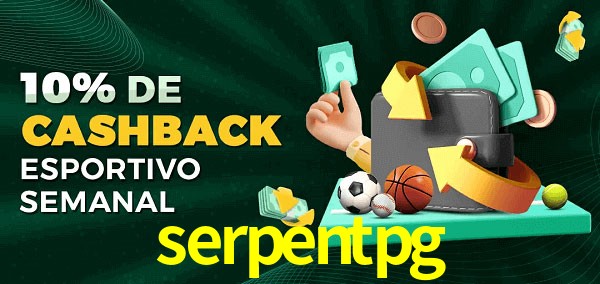 10% de bônus de cashback na serpentpg
